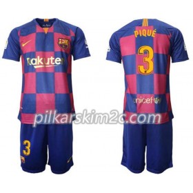 Koszulka FC Barcelona Pique 3 Dziecięca Główna 2019-2020 - Koszulki Piłkarskie